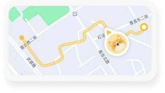 轨迹回放小地图