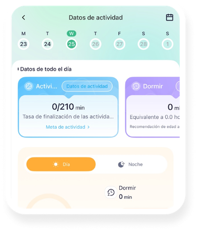 Real-time location screenshot
