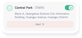Route tracking screenshot right